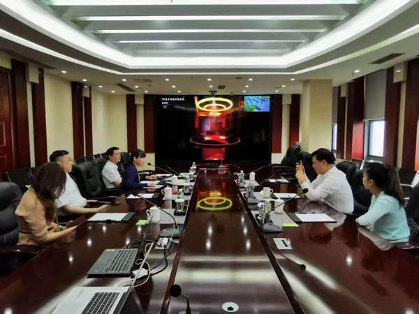 市委宣传部张洪斌副部长一行莅临集团调研
